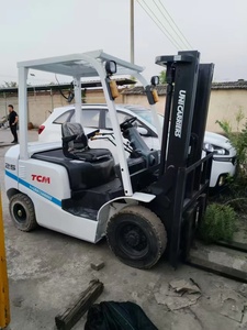 Carretilla elevadora diésel TCM de 2,5 toneladas de Japón usada para uso doméstico y reparación de maquinaria Serie 3T 5 T 10T 20T disponible para la venta - Product Image 4