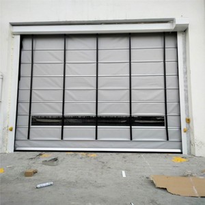 Porte d'usine pharmaceutique respectueuse des robots Rouleau résistant aux chocs Capteur de sécurité enroulable Yacht Club Obturateur de congélateur de stockage à froid - Product Image 2