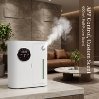 Diffuseur d'arômes professionnel C300 électrique pour hôtel, mural, sans eau, à huile essentielle, aromathérapie commerciale, parfum d'ambiance