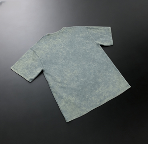 Camiseta Casual de Algodón 100% de 220 Gramos con Logotipo Personalizado Bordado al por Mayor para Hombre, Talla Grande, Estilo Urbano, Corte Holgado - Product Image 3