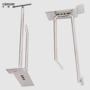 Ganchos de Acero Inoxidable Unipower para Montaje en Puerta, Capacidad de Carga de 15 kg, Ganchos Resistentes para Exhibición - Product Image 2