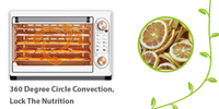 Four électrique 9L, mini format, déshydrateur alimentaire pour la maison