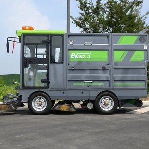 Máy làm sạch đường bằng nước áp lực cao, máy làm sạch vạch kẻ đường, thiết bị làm sạch đường, xe quét đường - Product Image 5