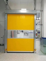 Porte à enroulement rapide électrique industrielle antivol, isolation thermique, solution complète pour garage, usine, entrepôt, modèle 013