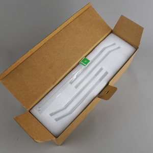 专业制造商定制4pcs透明高硼硅玻璃杯，带盖和吸管 - Product Image 4