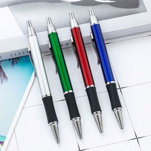 Custom Logo 1.0Mm Metal Push-Button Business Promotional <b>Gift</b> Multi-Color Ballpoint Pen for <b>Office</b> Writing and Stationery - Product Image 1