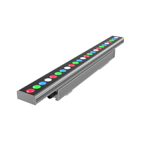 Lumière murale à LED sans fil 12W RGBW, Certification ETL, pour projecteur, éclairage extérieur, IP66, applique murale linéaire