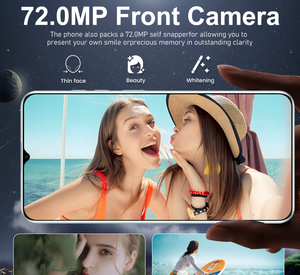 HiCyber New 60 7.3 Inch Full Screen 5G Android 10 Gaming Smartphone with Quad Core CPU Snapdragon 800 Series 90Hz 108MP - Product Image 6