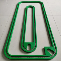 OEM ODM personnalisé haute résistance à l'usure UHMWPE HDPE UHMW polyéthylène POM Nylon bande de rail de guidage en plastique linéaire de la chaîne du convoyeur