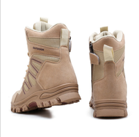 Bottes tactiques respirantes de grande taille, résistantes à l'usure, pour l'entraînement en extérieur, bottes hautes