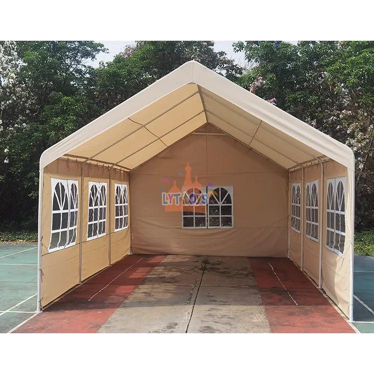 ขายส่งหรูหรากระโจมจัดงานแต่งงานศาลาเหล็กโรงรถหลังคารถเต็นท์โรงรถCarport