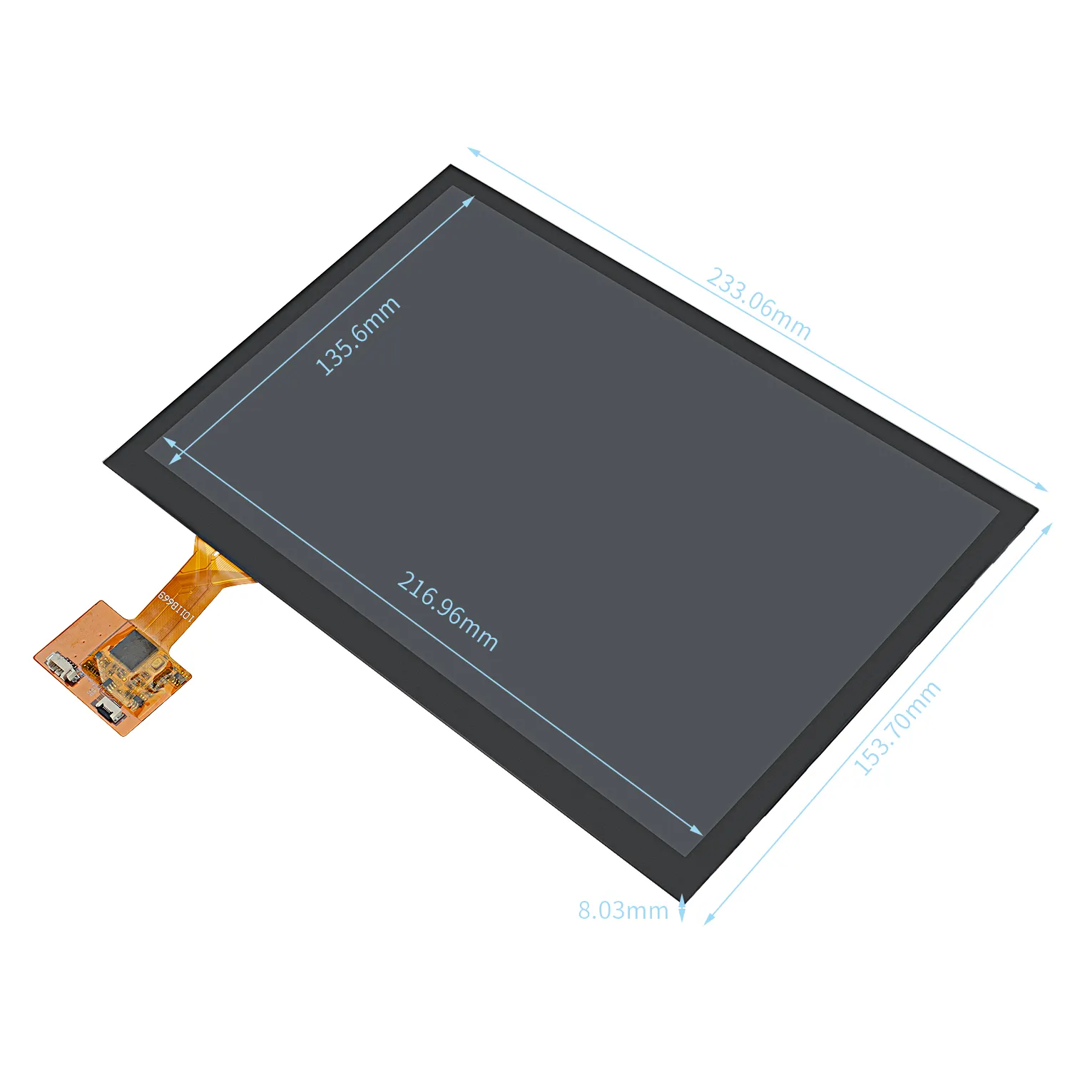 OEM ODM 1280*800 10,1 дюймов использование для IPS дисплей для медицинского промышленного управления Сенсорный экран ЖК портативный монитор