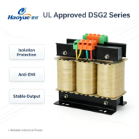 Transformateur de puissance triphasé DSG-UL 2kVA, transformateur de commande pour machines-outils, fabricant industriel pour l'INDUSTRIE ÉLECTRIQUE