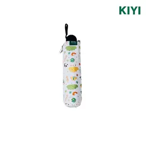 Accept Customized Pattern And Size Supper Light Small Folding Umbrella Made With DuPont Tyvek