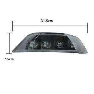 <span class=keywords><strong>Feux</strong></span> <span class=keywords><strong>de</strong></span> <span class=keywords><strong>jour</strong></span> pour Ford <span class=keywords><strong>Mustang</strong></span> 2015 <span class=keywords><strong>2016</strong></span> 2017 avec clignotants jaunes DRL Brouillard pare-chocs avant - Product Image 4