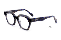 RH5002 Montures de lunettes en acétate en gros, faites à la main, épaisses, en acétate de cellulose, pour lunettes optiques