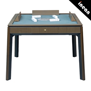 Tavolo da gioco pieghevole automatico Inean Play per <span class=keywords><strong>Okey</strong></span> / Rummy / 101 Stone, personalizzabile e portatile, per un'esperienza di gioco ottimizzata con sistema di mescolamento automatico delle carte. - Product Image 1