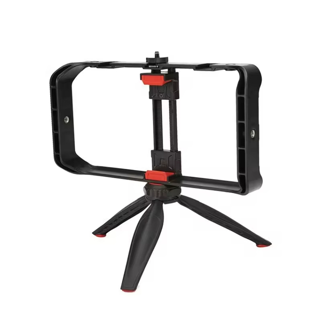 Hot Jmary Handheld Vlogging Video Rig Kit Filmmaking Cage Stabilizer Grip Tripod Mount Video Rig Kit Mobile Phone Holders MT33