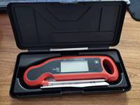 Thermomètre numérique ABS étanche à réponse rapide pour viande, aliments liquides, avec rétroéclairage pour la cuisine, le barbecue, le grill, OEM/ODM disponible