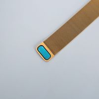 Bracelet de montre en maille milanaise respirante 18mm 20mm 22mm avec fermoir magnétique puissant en acier inoxydable à libération rapide pour