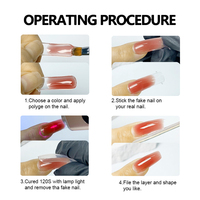 Vente en gros ODM/OEM Gel de construction pour extension d'ongles UV personnalisé sous marque privée – 48 couleurs, non toxique, écologique, longue durée