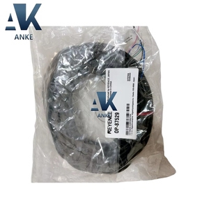 Cable de Control para Lector de Códigos QR y Códigos de Barras Keyence OP-87529, Aislamiento de PVC, Clasificación IP67, Compatible con NFPA79, Conector D-Sub de 9 Pines, 10 m, Negociable - Product Image 1