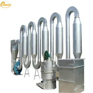 Airflow hot air sawdust biomass flash dryer for manufacturing biomass dryers