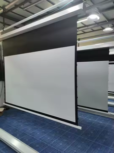 Écran <span class=keywords><strong>de</strong></span> <span class=keywords><strong>projection</strong></span> encastré au <span class=keywords><strong>plafond</strong></span> TELON avec languette motorisée à distance-Tension dans l'écran <span class=keywords><strong>de</strong></span> <span class=keywords><strong>projection</strong></span> au <span class=keywords><strong>plafond</strong></span> - Product Image 4