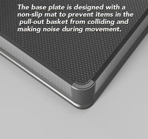 وحدة تخزين وتنظيم مستقلة للمطبخ من Vbosr مع رفوف وأدراج قابلة للسحب وسلال للخزائن - Product Image 4