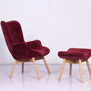 High Quality Living Room Furniture Leisure <strong>Patchwork</strong> Nordic Fabric Recliner Lounge Living Room <strong>Chairs</strong> - Product Image 4