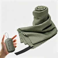 Serviette rafraîchissante instantanée en microfibre à séchage rapide, sensation de froid, avec logo personnalisé, pour le sport, la gym, les voyages et les activités de plein air.