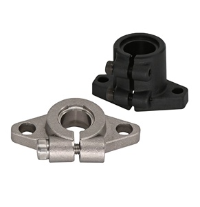 Soporte de Eje Tipo Brida de Aleación de Aluminio y Acero Inoxidable para Máquinas CNC, Rodamientos Lineales y Robots - Product Image 3