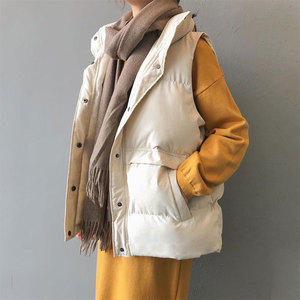 <span class=keywords><strong>Gilet</strong></span> à bulles sans manches de haute qualité veste vêtements personnalisé extérieur <span class=keywords><strong>capuche</strong></span> matelassé <span class=keywords><strong>gilet</strong></span> bouffant pour les femmes - Product Image 3