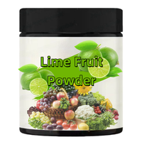 Poudre aromatique soluble dans l'eau Poudre de jus de fruits citron-lime séchée par atomisation Poudre de fruits citron-vert