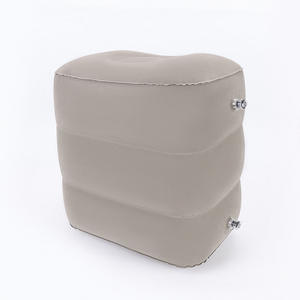 Coussin de <span class=keywords><strong>repose</strong></span>-pieds <span class=keywords><strong>gonflable</strong></span> - Aide au sommeil portable à trois couches pour les longs trajets en <span class=keywords><strong>avion</strong></span>/voiture/train, amovible - Product Image 1