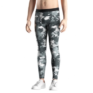 Pantalones de Compresión para Hombre para Entrenamiento de Combate, Alta Elasticidad, Soporte Muscular, Secado Rápido, Tecnología Antiolor para Entrenamiento - Product Image 2