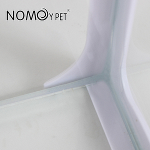 NOMOYPET – <span class=keywords><strong>Aquarium</strong></span> de bureau en verre Transparent avec poignée blanche, prix d'usine - Product Image 3
