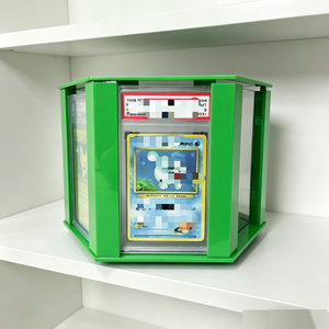 Top Selling Premium <b>Rotating</b> Custom Acrylic Display Stand Stable Easy Assembly Trading Card Grading Slab For Display - Product Image 6