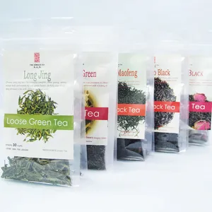自有品牌龙井绿茶来样定做包装厂家松松茶叶排毒修身天然欧盟标准