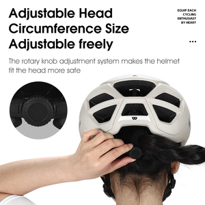 Casque de vélo WEST BIKING pour femmes, intégré, respirant, pour la route et le VTT, casque de sécurité, équipement de cyclisme - Product Image 5