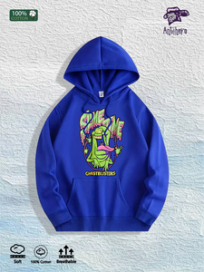 Almacén Local en EE. UU.: Sudadera con Capucha 100% Algodón con Estampado de los <span class=keywords><strong>Cazafantasmas</strong></span>, 7 Colores - Product Image 6