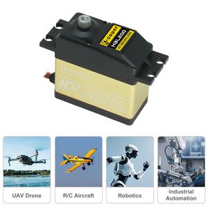 Сервомотор HBL200 20 кг, бесщеточный, с высоким крутящим моментом, металлическим редуктором, для радиоуправляемых моделей автомобилей и краулеров масштаба 1/10, 1/8 - Product Image 2