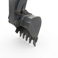 Excavatrice compacte coréenne Hyundai HX80G de 8 tonnes, très demandée, à vendre.