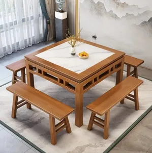 2024 nuovo tavolo quadrato quadrato tavolo da pranzo domestico