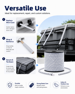 Cuerda Elástica de 1/8 Pulgadas (3mm) para Camiones, 260% de Elongación, Carga de Ruptura de 15kg, Longitud Personalizable - Product Image 5