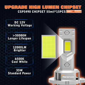 New Arrival <b>Wireless</b> Plug&play D2S/R D4S/R Canbus Error-free Replace <b>Lamp</b> D-series LED Headlights Cordless Design X7 SeriesD2S/R - Product Image 5