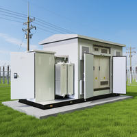 Transformateur triphasé industriel 80 kVA 6 kV, armoire de transformateur moyenne tension, poste de transformation pour systèmes de distribution d'énergie