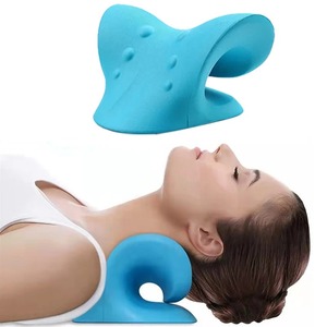 0728 Almohada de Tracción Quiropráctica Portátil para Cuello y Hombros, Soporte Relajante para Alivio del Dolor y Masaje - Product Image 1