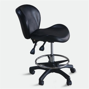 Kisen <b>Height</b> <b>Adjustable</b> Saddle Salon Pedicure <b>bar</b> <b>Stool</b> Pedicure Chair Hydrolytic Resistance Master Technician Chair for Sale - Product Image 4