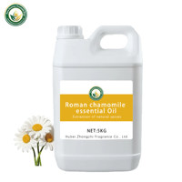 Huile Essentielle de Camomille Romaine 100% Naturelle Distillée à la Vapeur pour Diffuseur Domestique, Peaux Sensibles et Soins Aromatiques pour Bébés